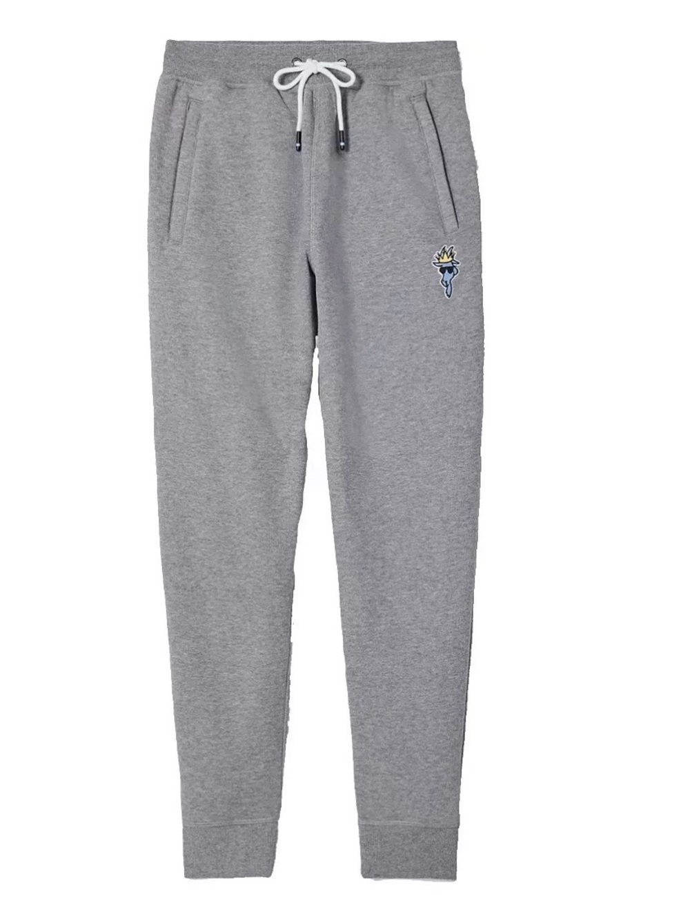 GOAT USA OG fleece boys kids grey Sweatpants with Drawstring XL